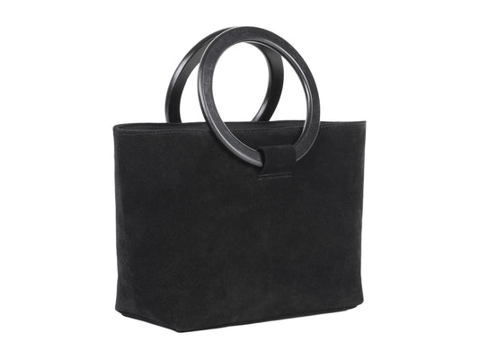 HANDBAG WITH ROUND HANDLES - CHRISTINA FISCHER
