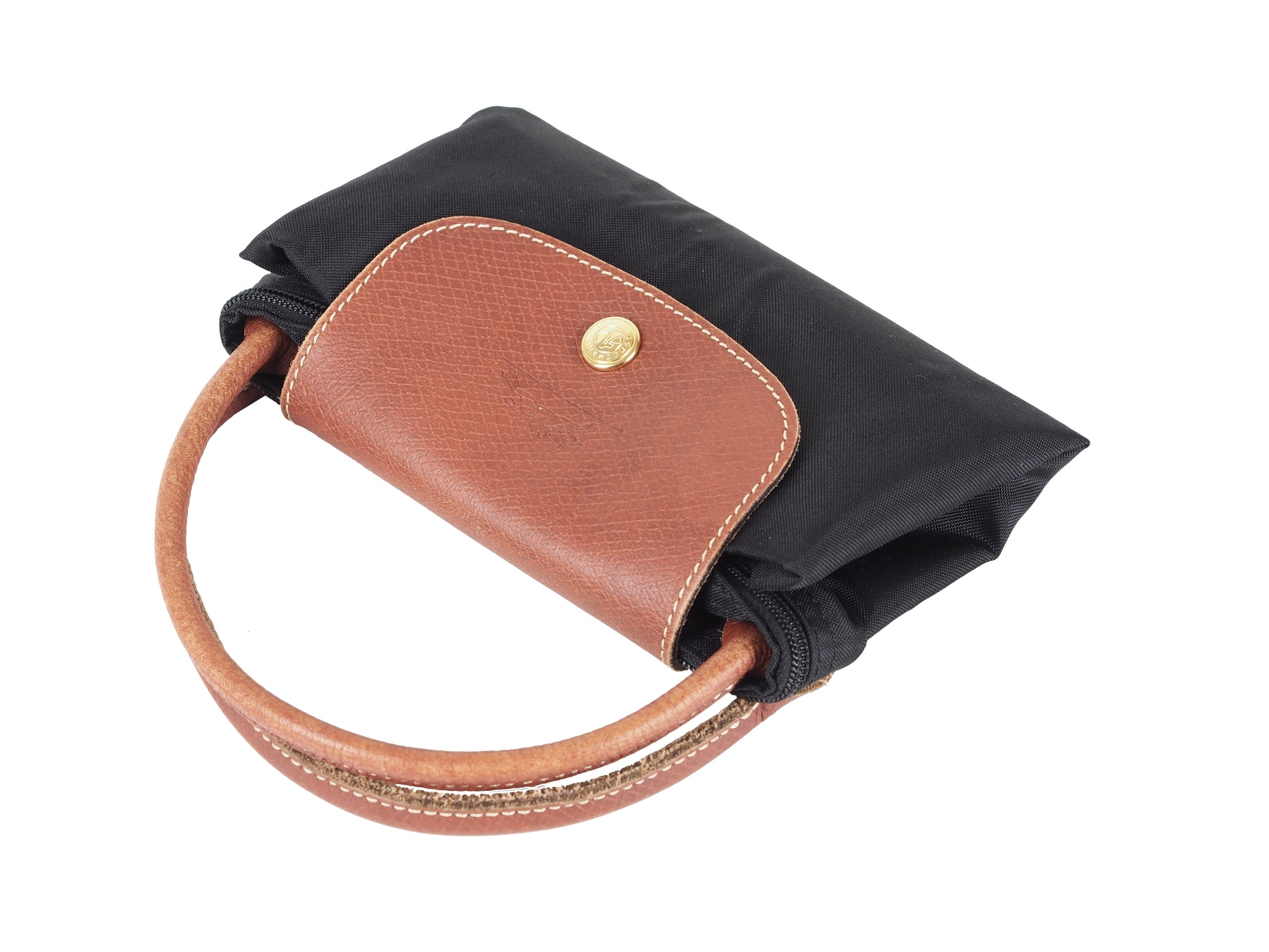 I TURNED THIS LONGCHAMP POUCH INTO A MINI CROSSBODY BAG 