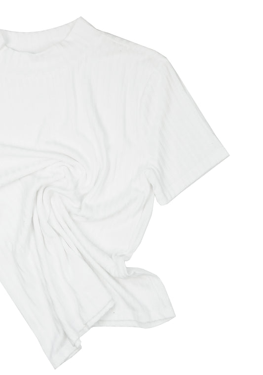 RIBBED T-SHIRT