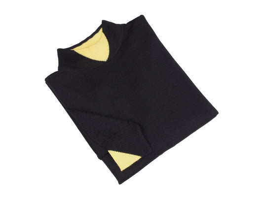 HIGH NECK WOOL SWEATER